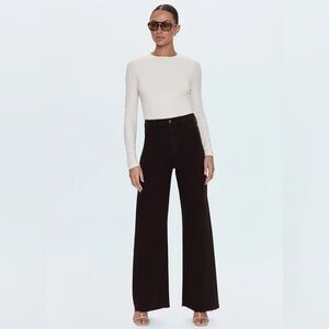 PISTOLA PENNY HIGH RISE WIDE LEG JEAN in MOCHA Size 29